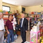 Başkan Gül, Ulukavak'taesnafın taleplerini dinledi