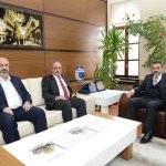 Başkan Külcü’nün DSİ ve Karayolları ile yoğun mesaisi