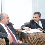 Başkan Külcü’nün DSİ ve Karayolları ile yoğun mesaisi