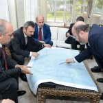 Başkan Külcü’nün DSİ ve Karayolları ile yoğun mesaisi