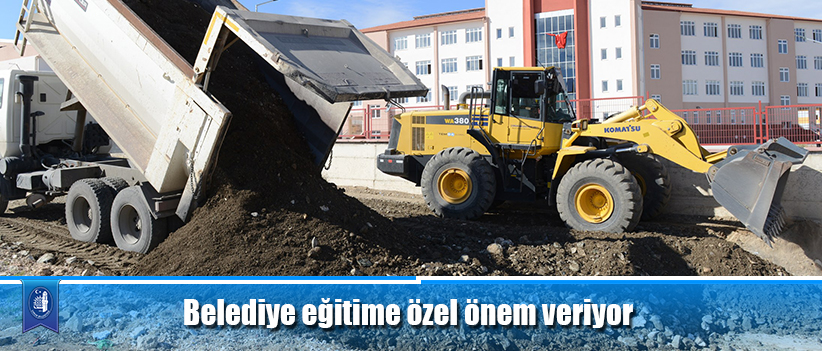 Belediye eğitime özel önem veriyor