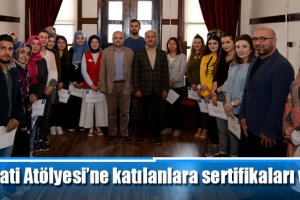 Empati Atölyesi’ne katılanlara sertifikaları verildi