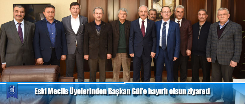 Eski Meclis Üyelerinden Başkan Gül’e hayırlı olsun ziyareti