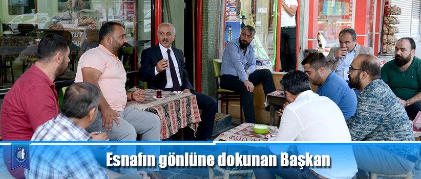 Esnafın gönlüne dokunan Başkan