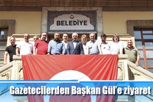 Gazetecilerden Başkan Gül’e ziyaret