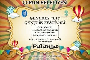 Gençlik Festivali Çorum’da