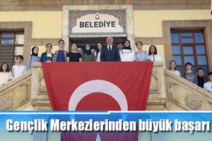 Gençlik Merkezlerinden büyük başarı