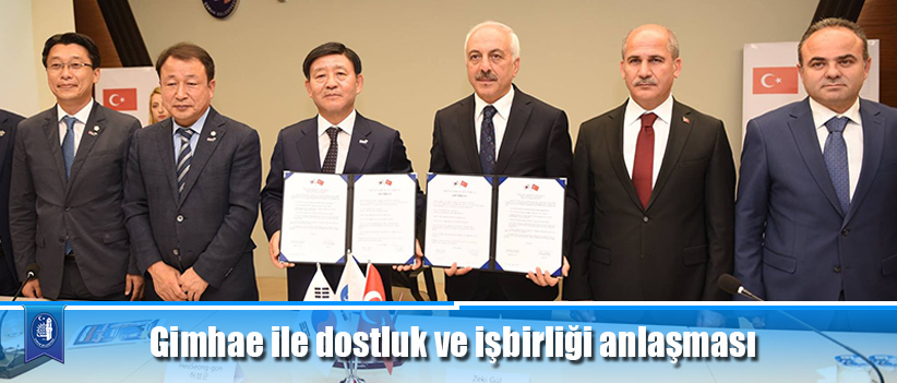 Gimhae ile dostluk ve işbirliği anlaşması