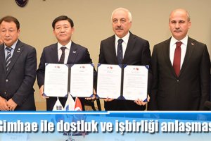 Gimhae ile dostluk ve işbirliği anlaşması