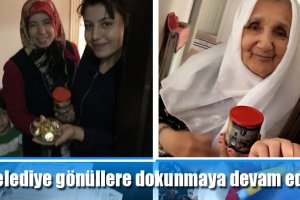 Belediye gönüllere dokunmaya devam ediyor