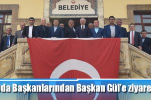 Oda Başkanlarından Başkan Gül’e ziyaret
