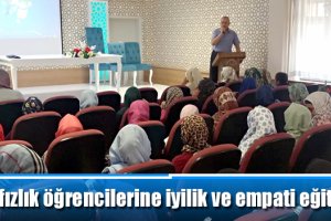 Hafızlık öğrencilerine iyilik ve empati eğitimi