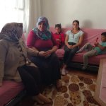 Halime Gül ev ziyaretlerine devam ediyor