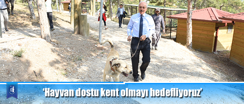 ‘Hayvan dostu kent olmayı hedefliyoruz’