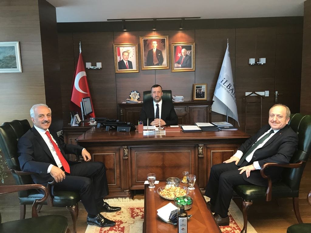 Gül ve Karadağ’dan İlbank’a ziyaret