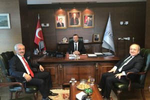 Gül ve Karadağ’dan İlbank’a ziyaret