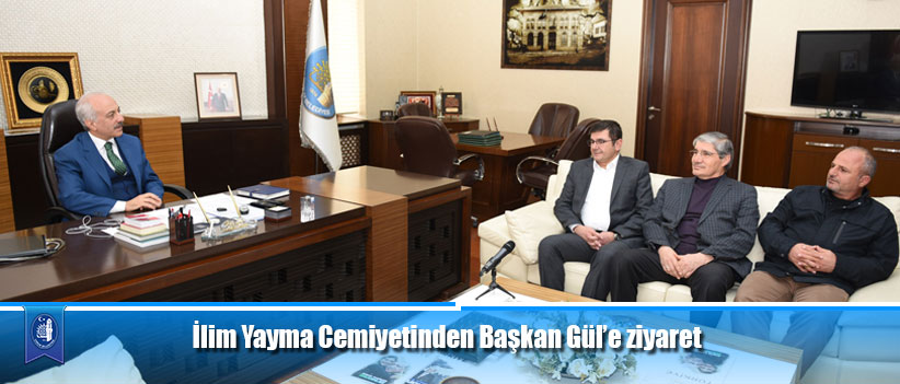 İlim Yayma Cemiyetinden Başkan Gül’e ziyaret