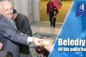 Belediye’den 40 bin paket kandil simidi