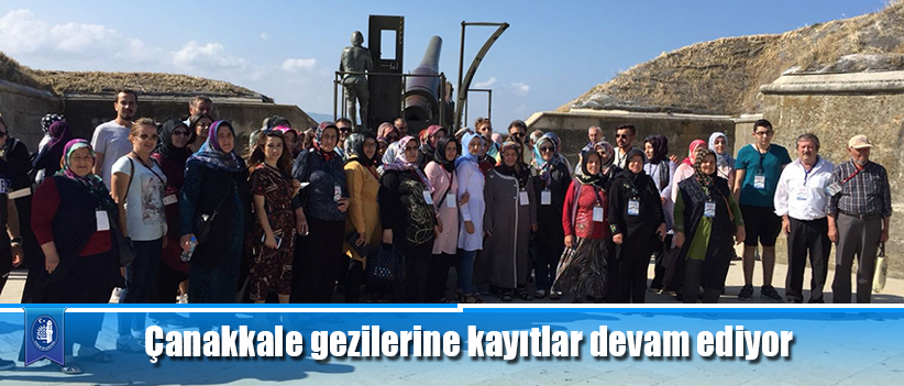 Çanakkale gezilerine kayıtlar devam ediyor