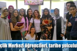 Gençlik Merkezi öğrencileri, tarihe yolculuk yaptı