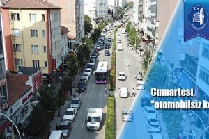 Cumartesi, “otomobilsiz kent” günü