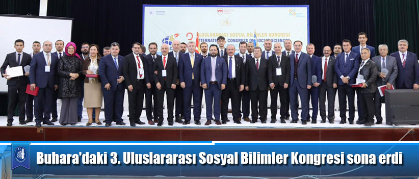 Buhara'daki 3. Uluslararası Sosyal Bilimler Kongresi sona erdi