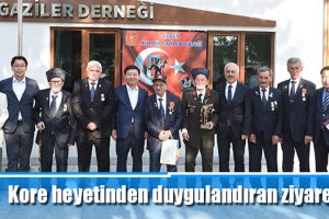 Kore heyetinden duygulandıran ziyaret