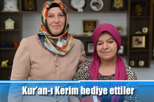 Kur’an-ı Kerim hediye ettiler