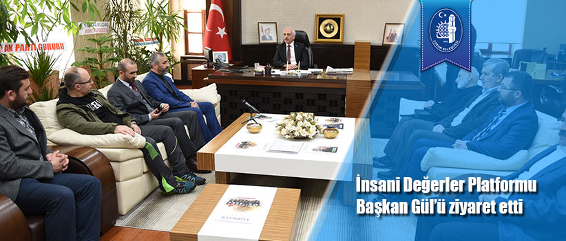 İnsani Değerler Platformu Başkan Gül’ü ziyaret etti