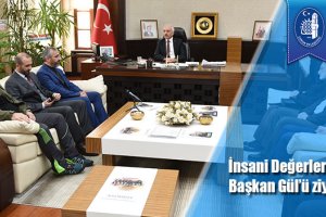 İnsani Değerler Platformu Başkan Gül’ü ziyaret etti