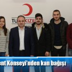Kent Konseyi’nden kan bağışı