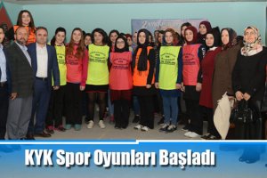 KYK Spor Oyunları Başladı