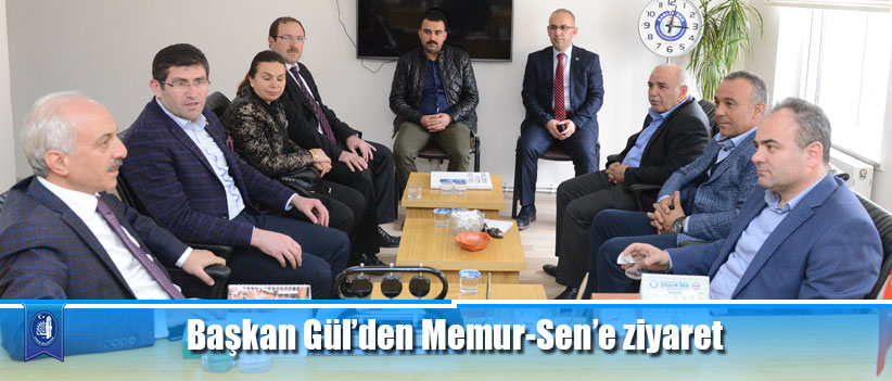 Başkan Gül’den Memur-Sen’e ziyaret
