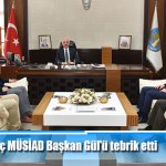 Genç MÜSİAD Başkan Gül'ü tebrik etti