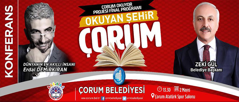 Çorum Okuyor Projesi final yapıyor