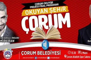 Çorum Okuyor Projesi final yapıyor