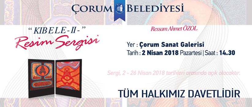 Ahmet Özol’un sergisi Pazartesi günü