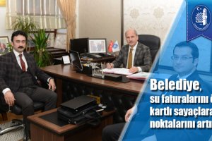 Belediye, su faturalarını ödeme ve kartlı sayaçlara su yükleme noktalarını artırıyor