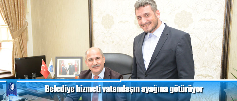 Belediye hizmeti vatandaşın ayağına götürüyor