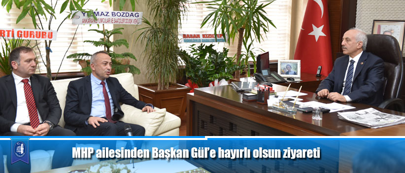 MHP ailesinden Başkan Gül’e hayırlı olsun ziyareti