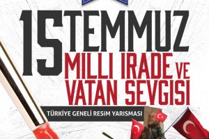 “Milli İrade ve Vatan Sevgisi” resim yarışmasında ödül alanlar belli oldu
