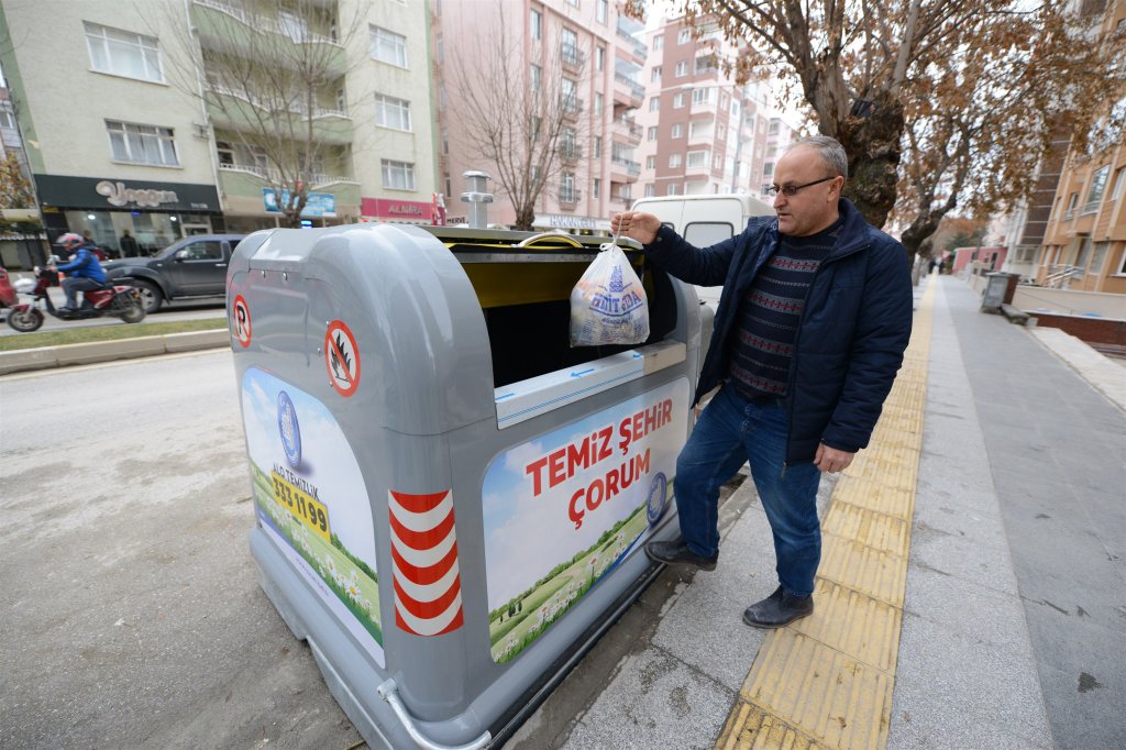 Çorum temizlikte bir’İNCİ