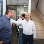 Gül ve Akar esnaf ziyaretlerini sürdürüyor