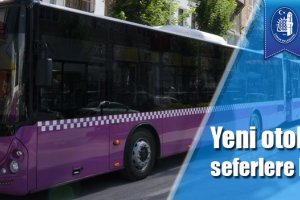 Yeni otobüsler seferlere başladı