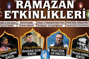 Çorum Belediyesi’nden Ramazan etkinlikleri