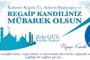 Regaip Kandiliniz Mübarek Olsun