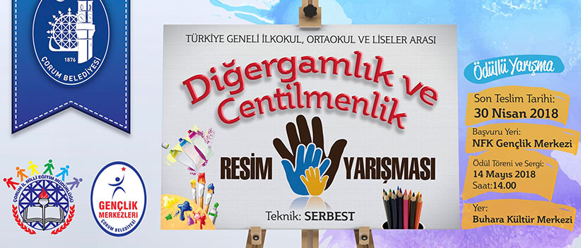 Belediye’den ödüllü resim yarışması