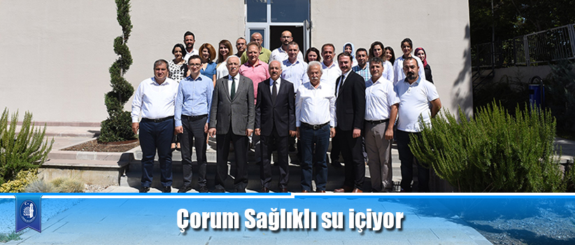 Çorum Sağlıklı su içiyor