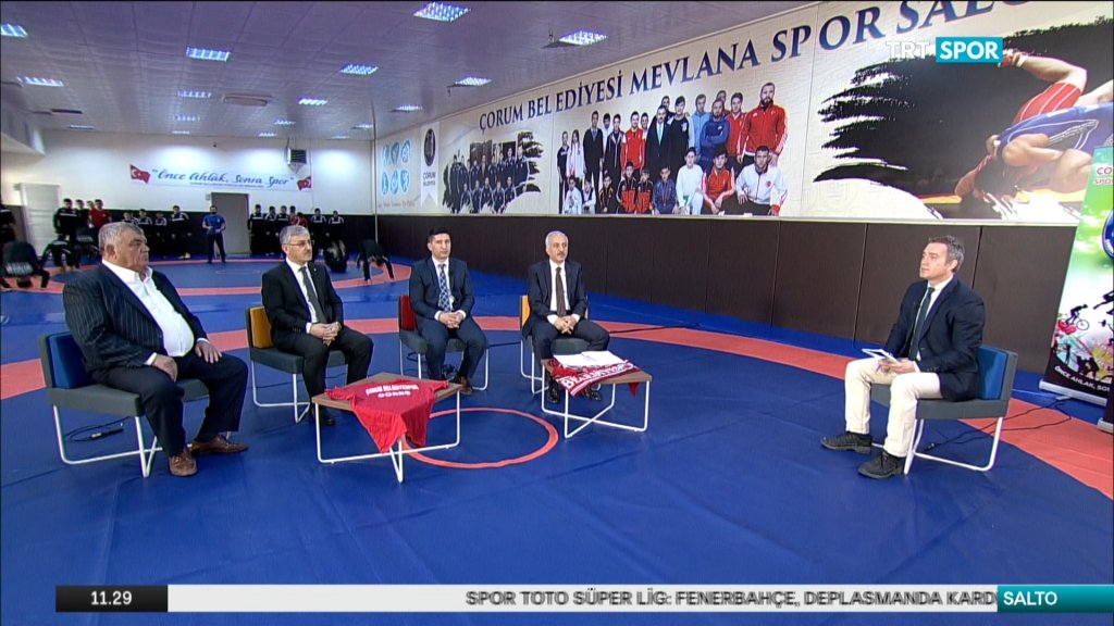 Salto’da Çorum’daki spor faaliyetleri konuşuldu