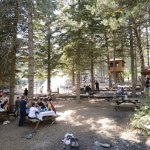 Vatandaşlar mesire alanlarında hoş vakit geçiriyor